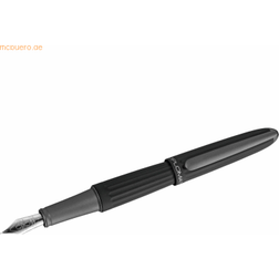 Diplomat Aero Fountain pen, M, black [Levering: 6-14 dage]